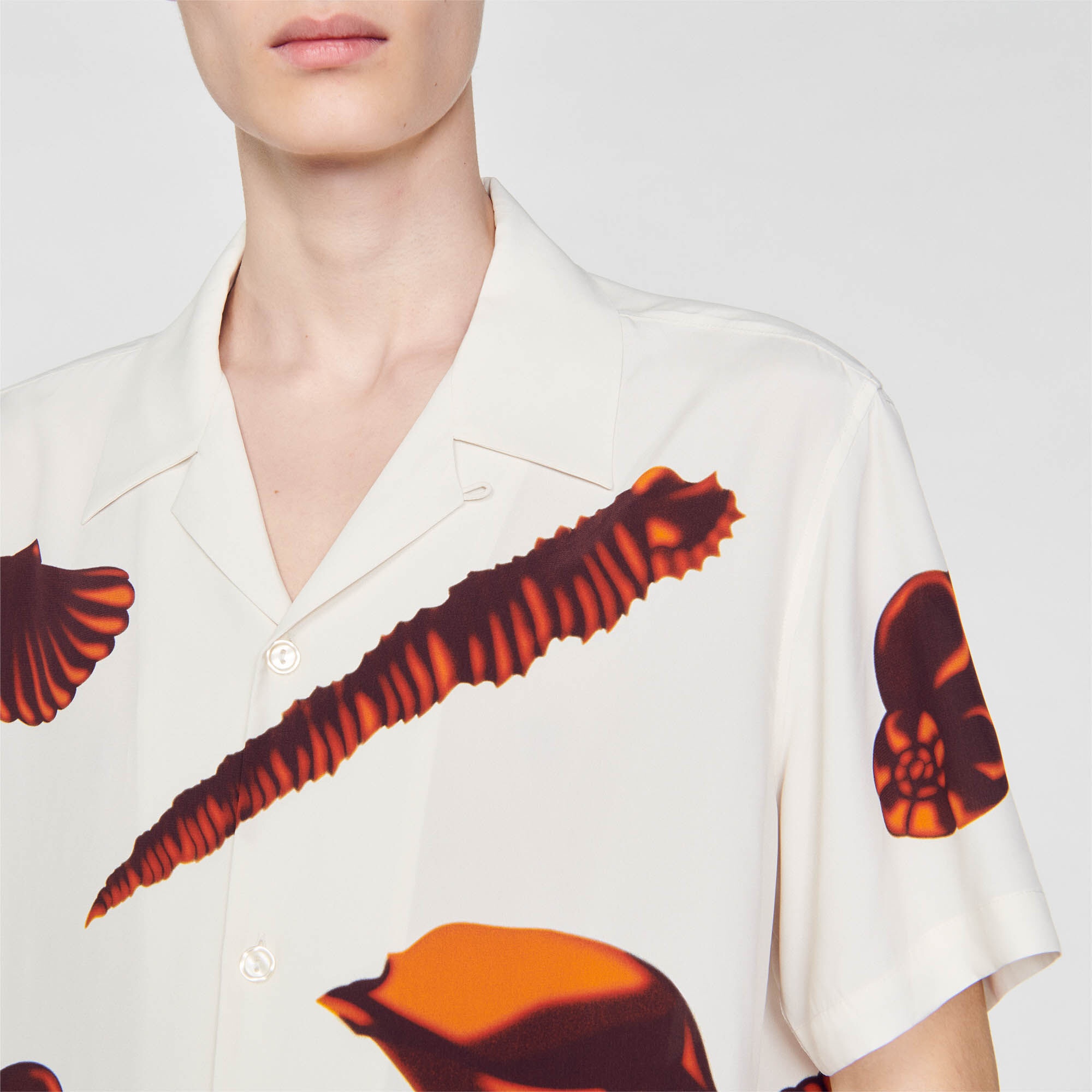 SEASHELL PATTERN SHIRT - 4