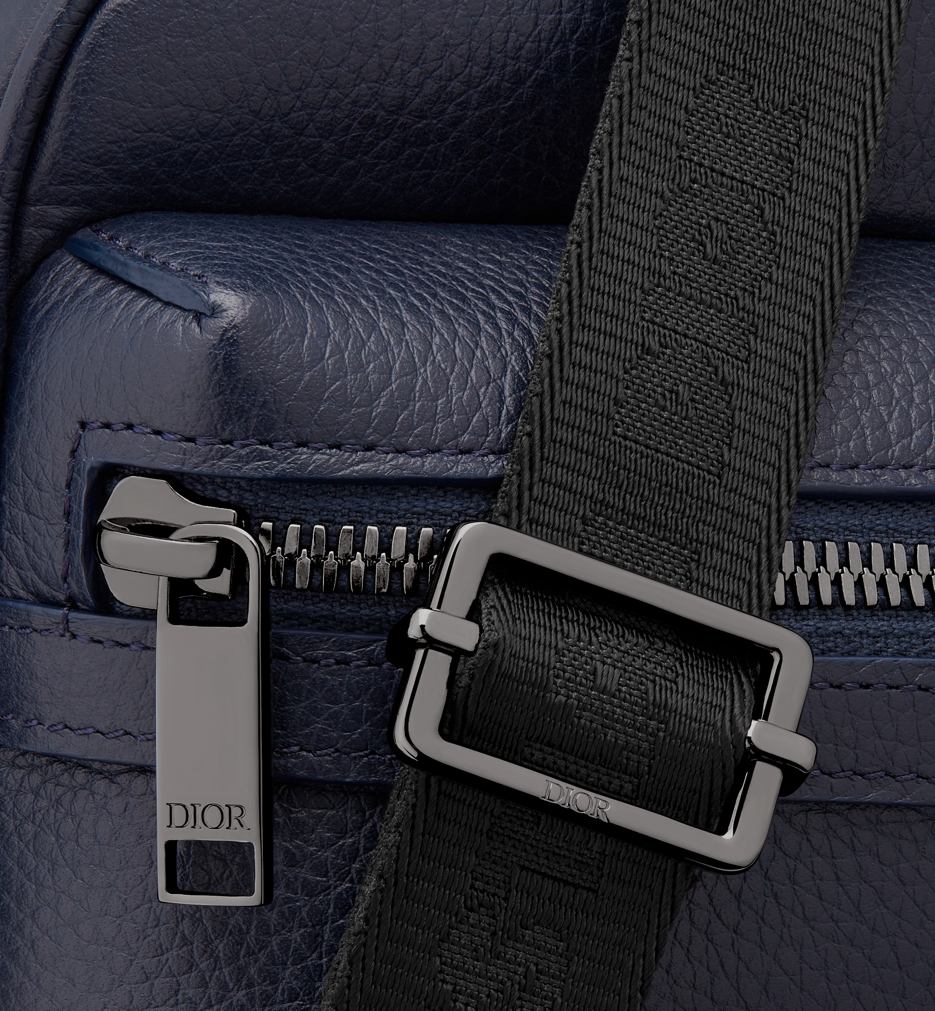 Dior DIOR AND KAWS Mini Rider 2.0 Zipped Messenger Bag