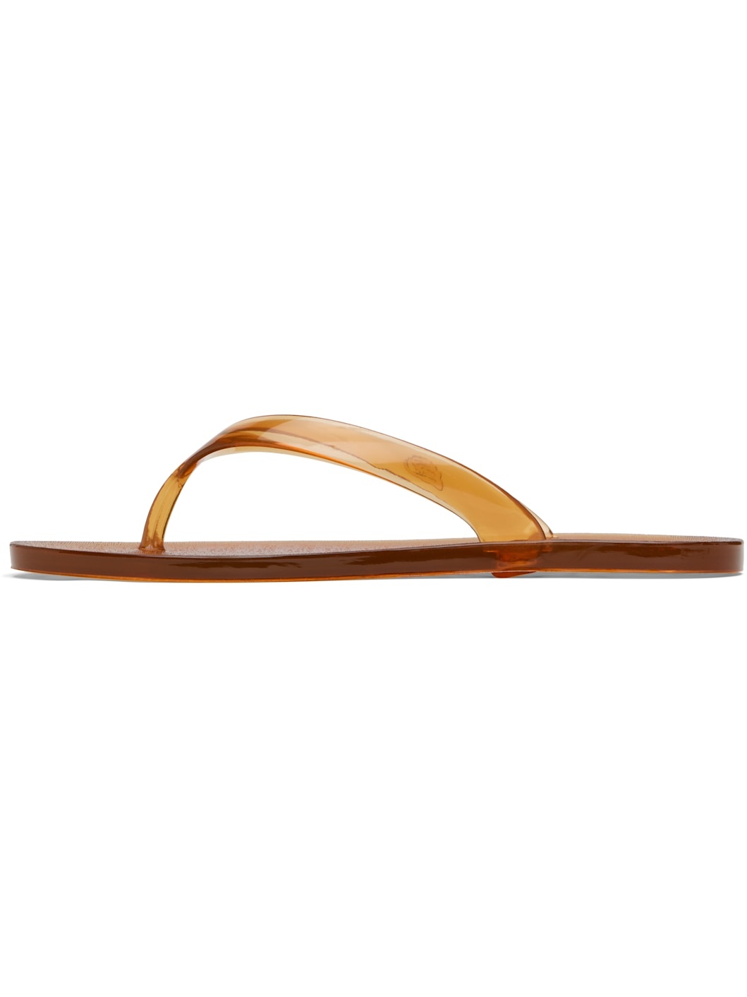 Brown Jelly Flip-Flops - 3