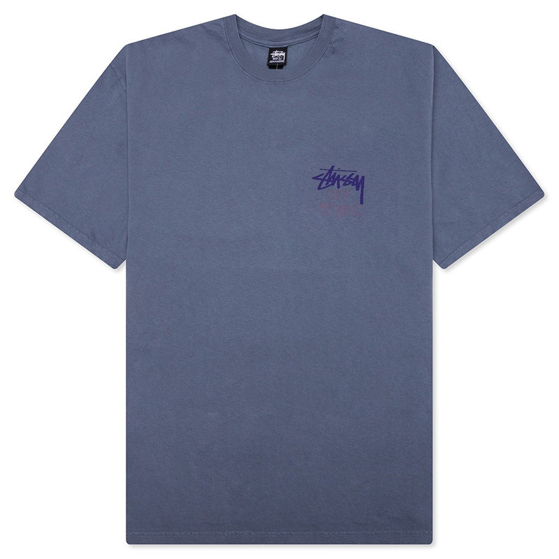 LOOK BEYOND PIGMENT DYED TEE - NAVY - 1