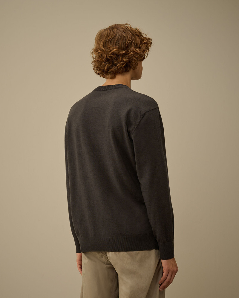 Extrafine Merino Wool Crewneck Sweater 4