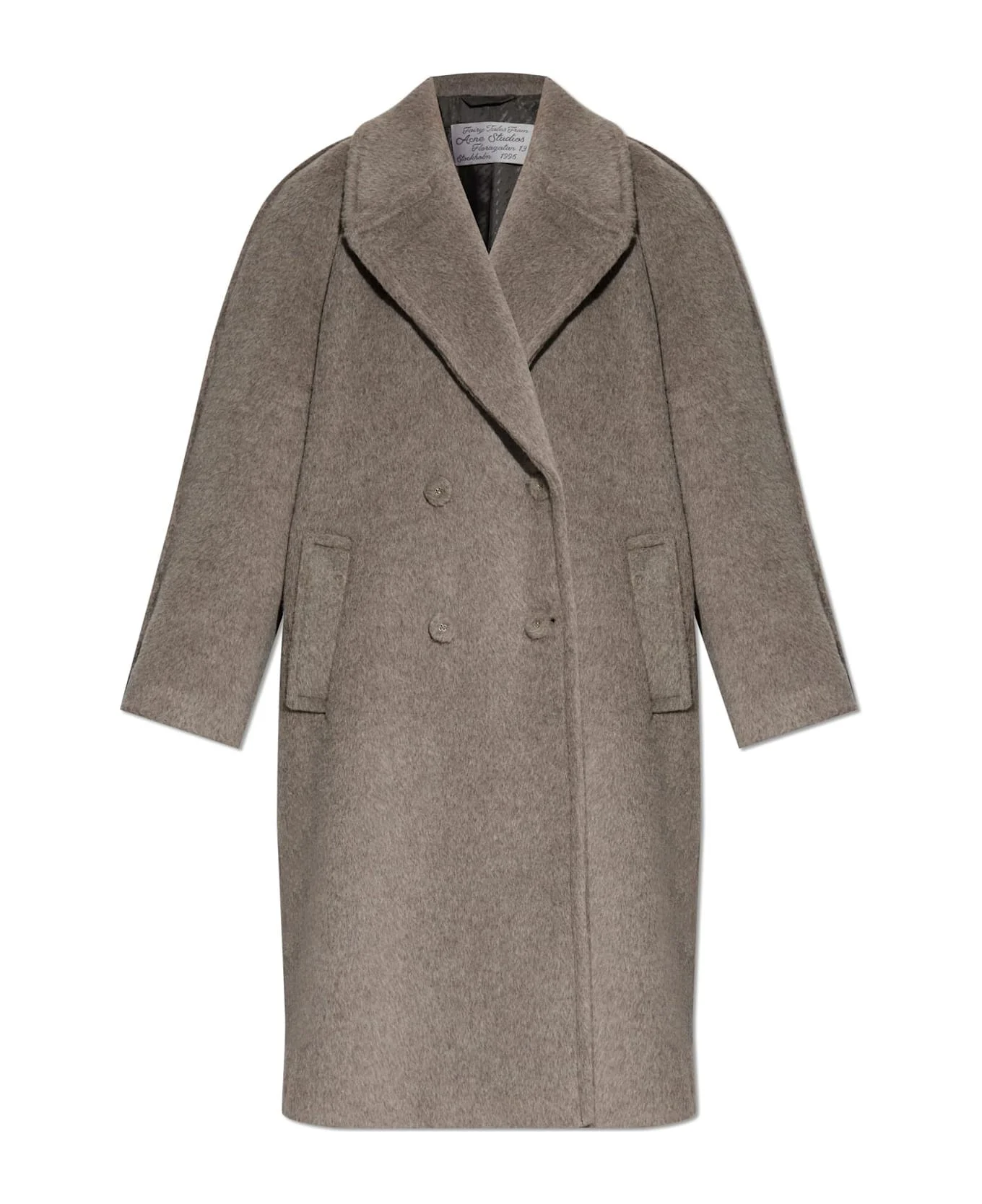 Acne Studios Alpaca Wool Double-breasted Coat - 1