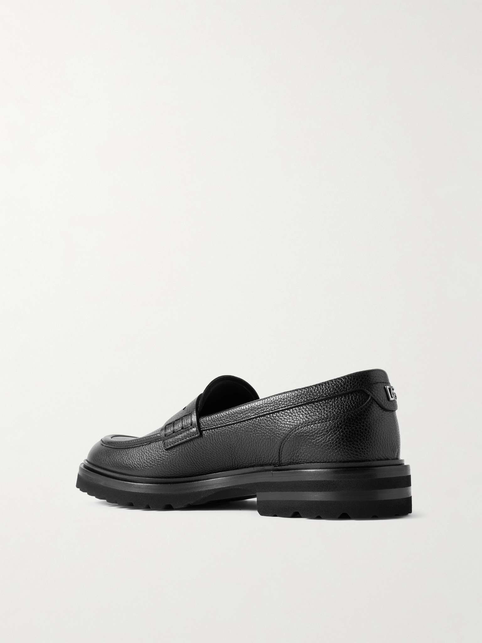 Leather Penny Loafers - 4