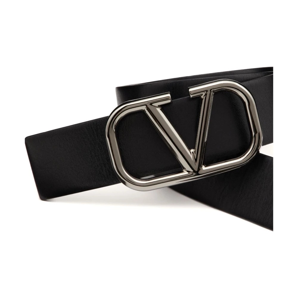 ベルト VALENTINO SS25 Black leather belt (5W0T0SJ0ECK 249) Valentino Garavani Black Leather Belt | italist