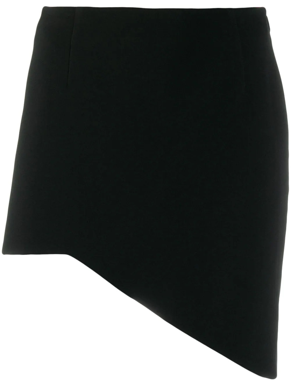 asymmetric mini skirt - 1