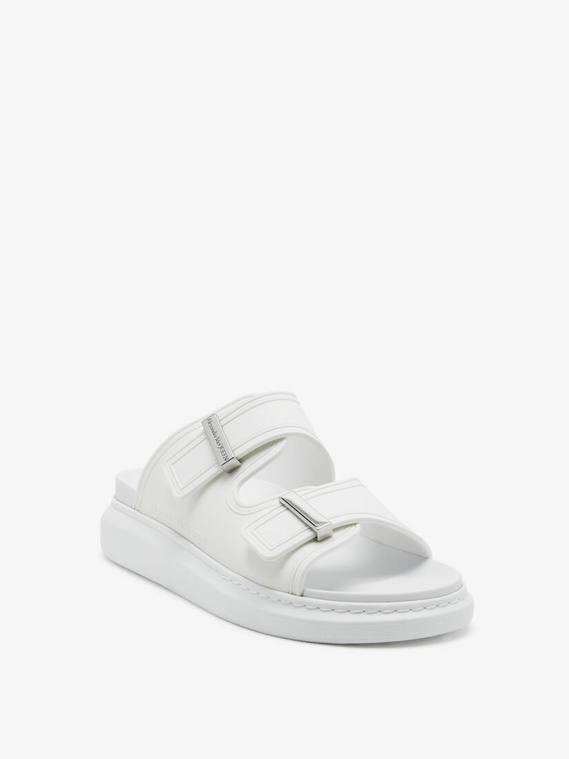 Men's Oversized Hybrid Slide in Ivory - 4