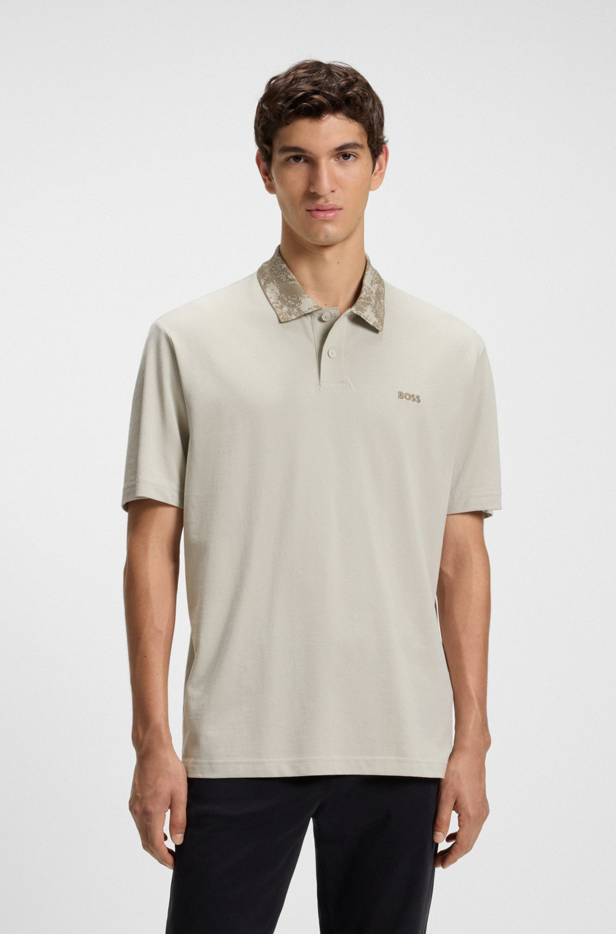 RELAXED-FIT POLO SHIRT IN COTTON PIQUÉ WITH LOGO - 2