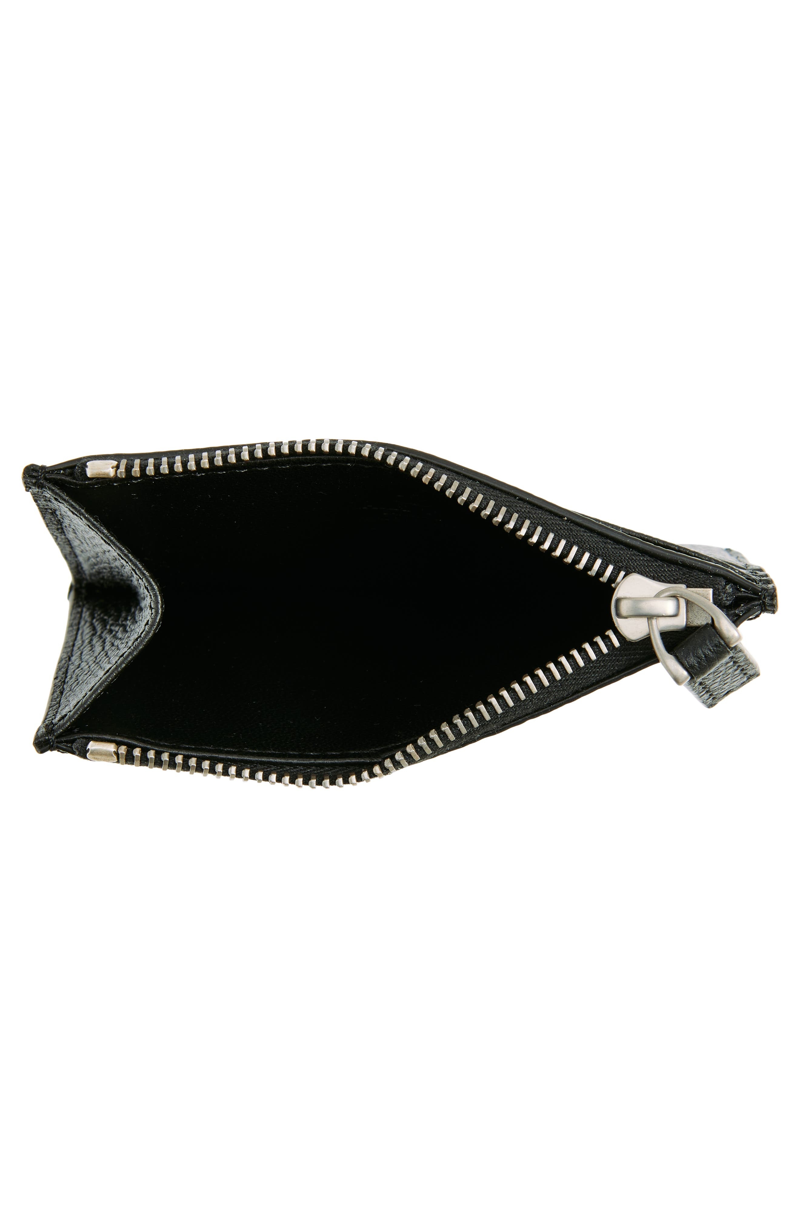 Valentino Garavani VLOGO Leather Card Case in Black at Nordstrom - 2