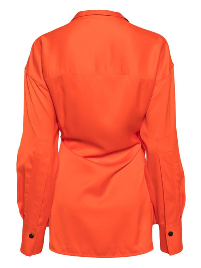 FERRAGAMO wrap-design blouse outlook
