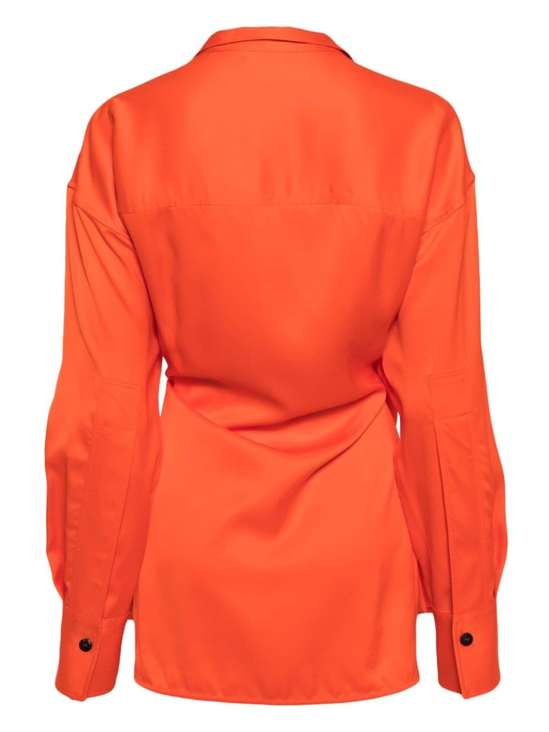 FERRAGAMO wrap-design blouse outlook