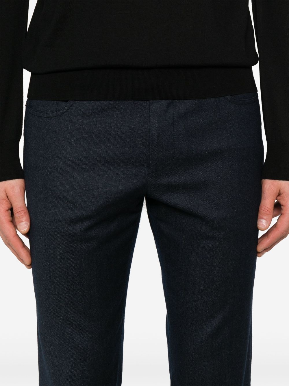 straight-leg trousers - 5