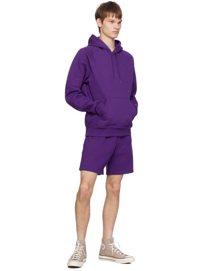 Carhartt Purple Chase Shorts outlook