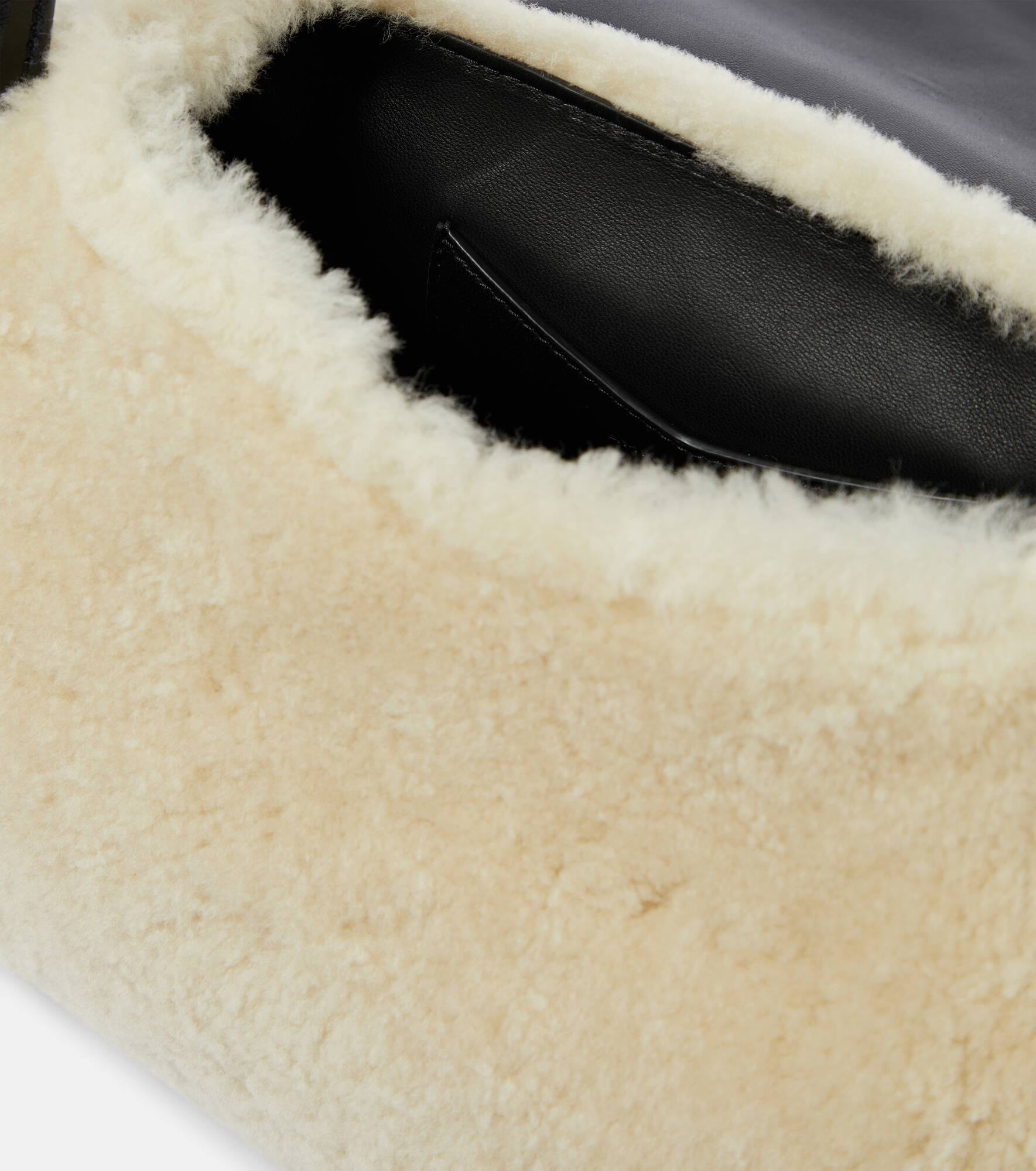 Gemini Small shearling shoulder bag - 3