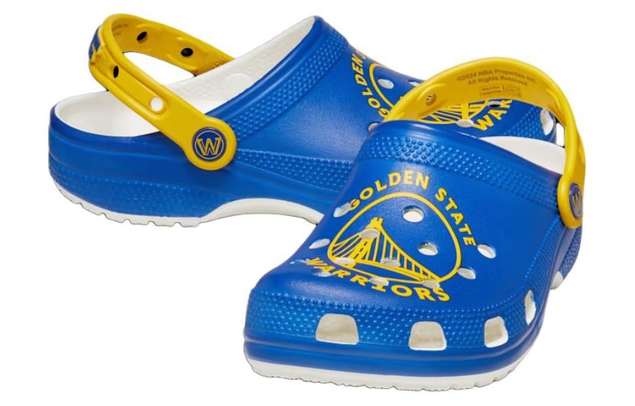 Crocs x NBA Golden State Warriors Classic Clog 'Blue Yellow' 209443-100 - 5
