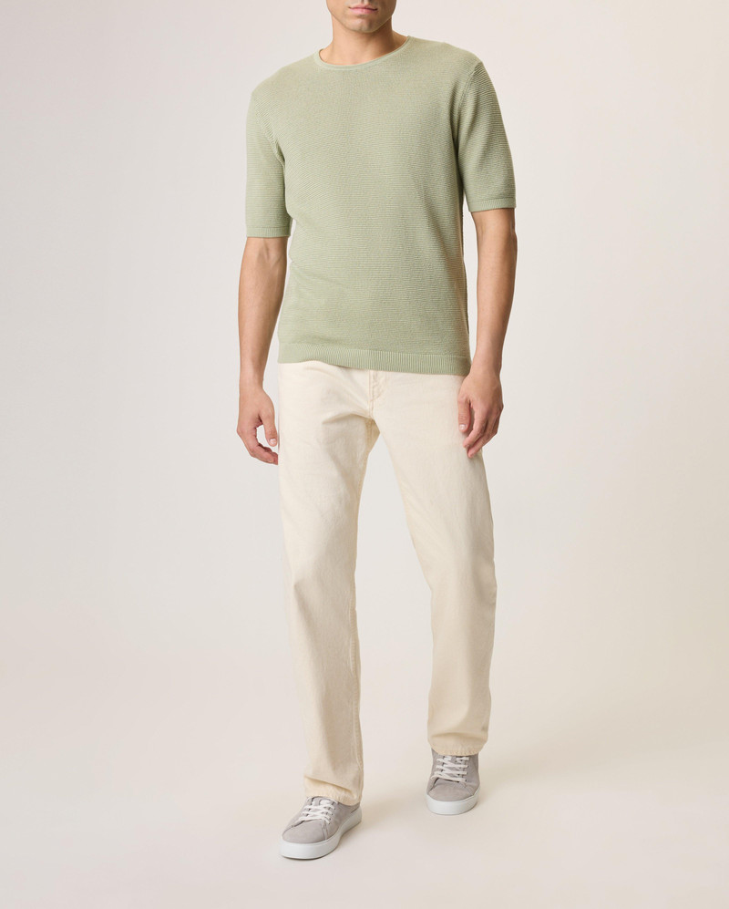 Lewis Cotton Short Sleeve Crew 1