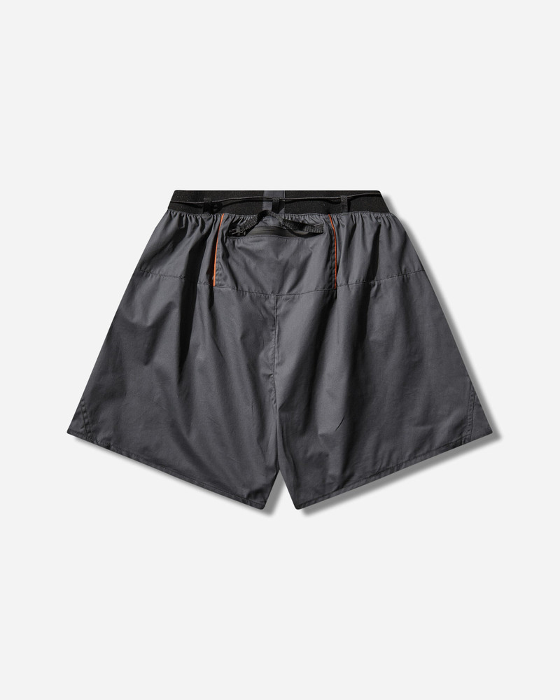 GR10K Men's Popelin Trail Shorts Charcoal outlook