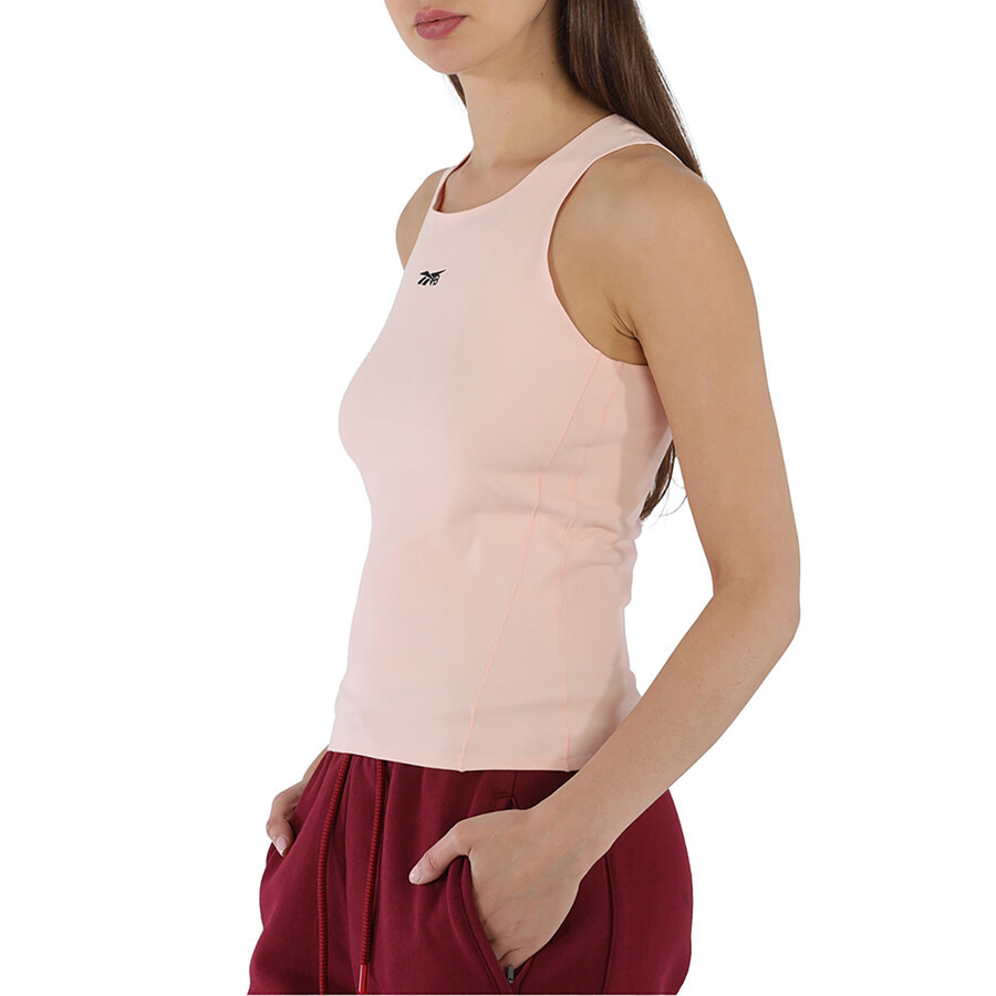 Reebok X Victoria Beckham Ladies Coralglow Crewneck Fitted Tank Top - 2