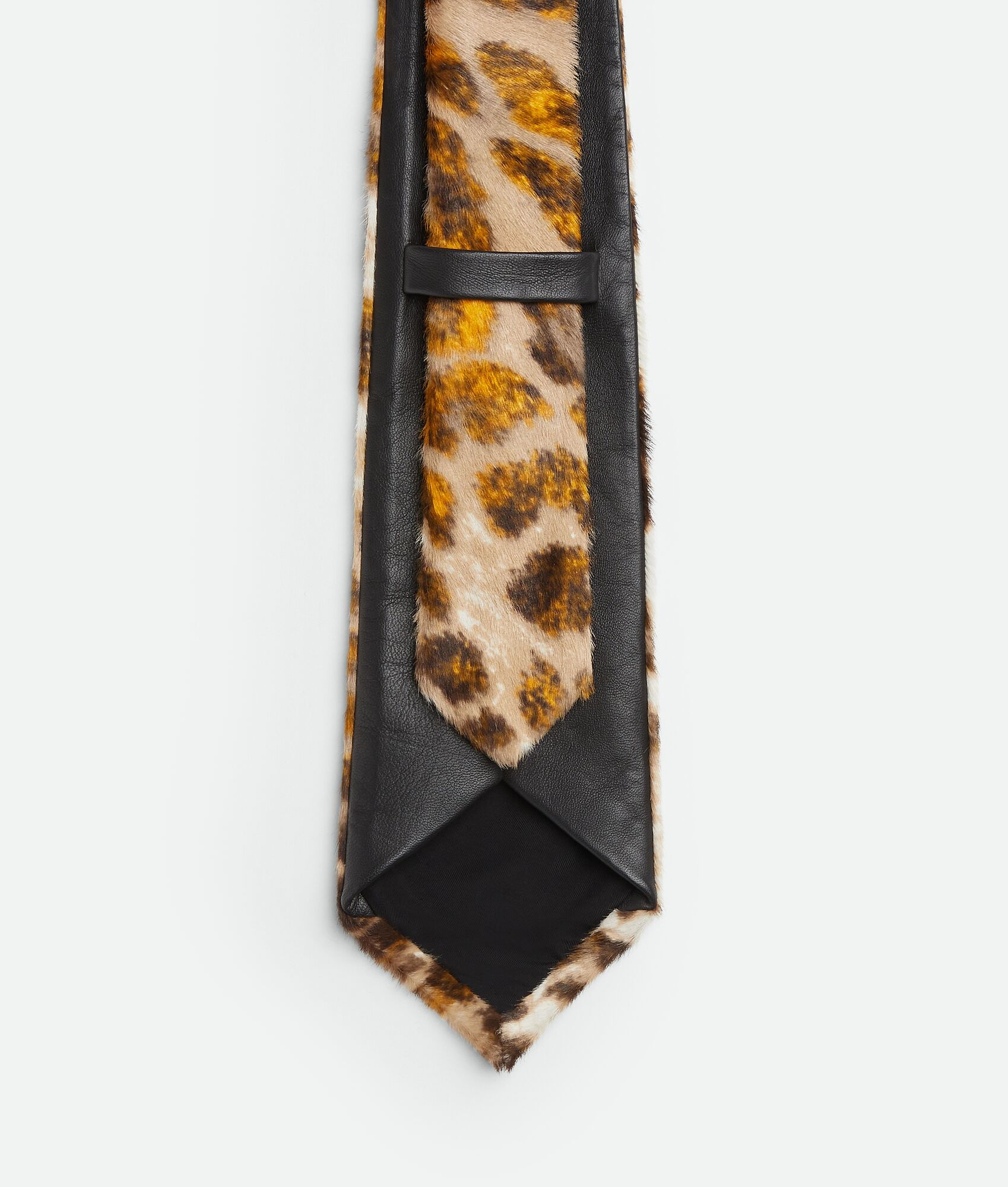 Printed Leather Tie - 3