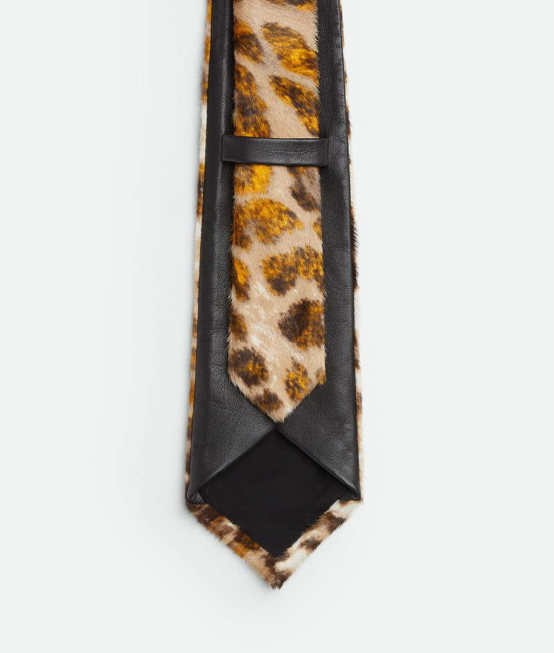 Printed Leather Tie 3