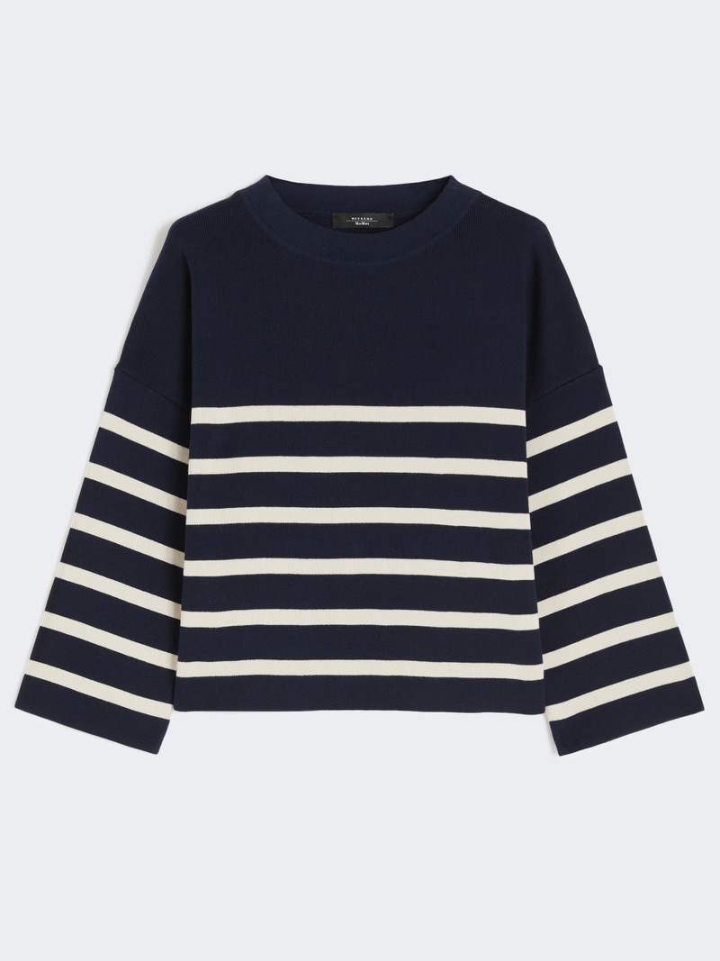 PINIDE Regular-fit cotton yarn sweater 1
