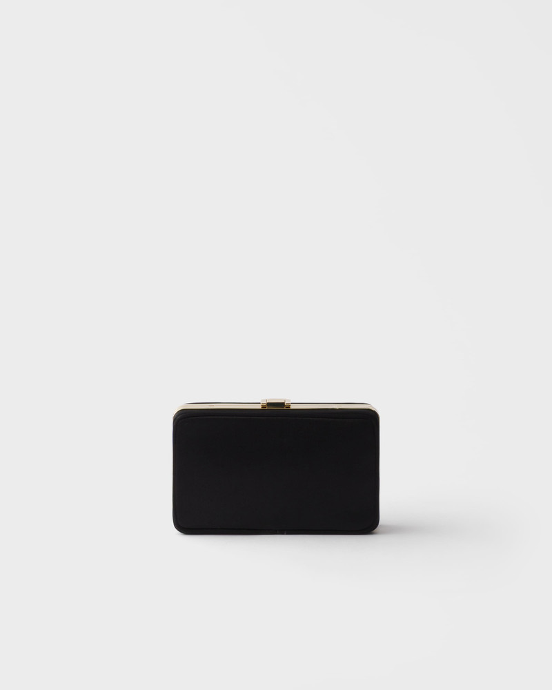 Satin mini-clutch with shoulder strap 3