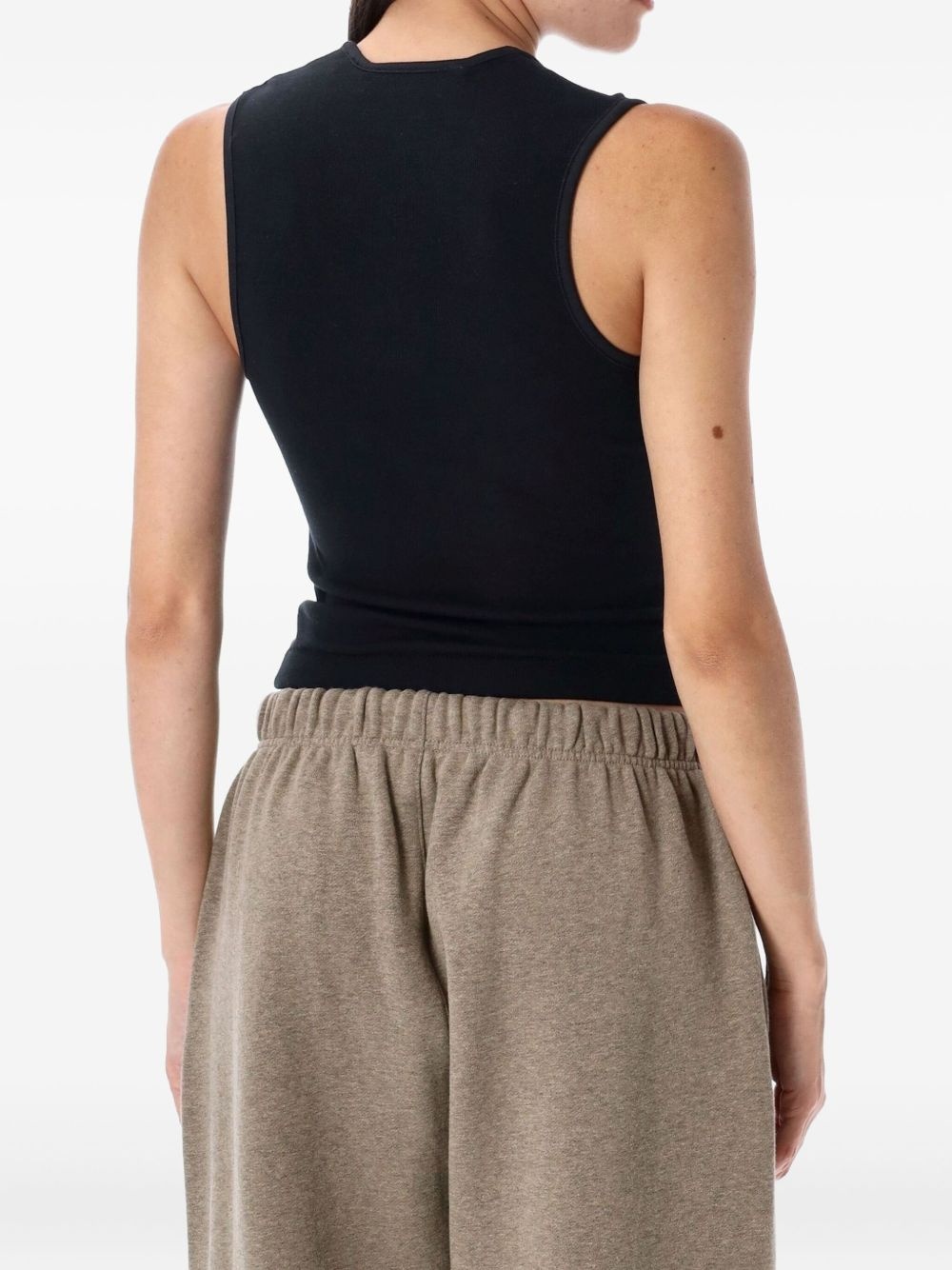 rib-knit tank top - 2
