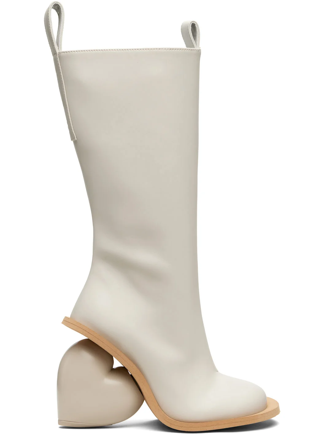 SSENSE Exclusive Off-White Love Tall Boots - 1