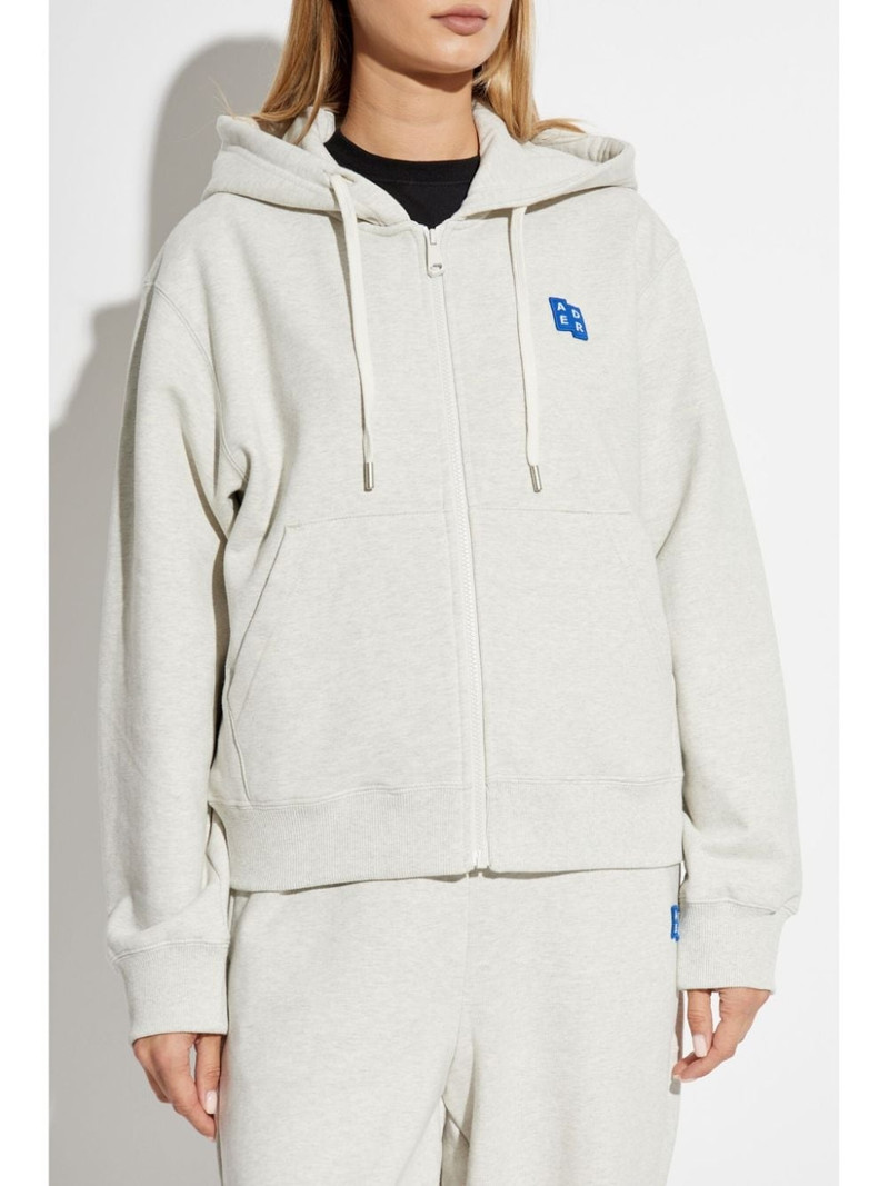 ADER error logo-patch cotton hoodie outlook