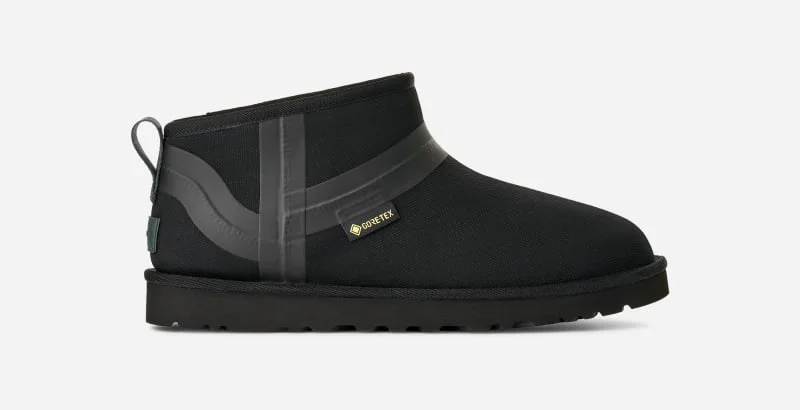 ® Men's ® Reese Cooper Ultra Mini Textile Classic Boots in Black - 1