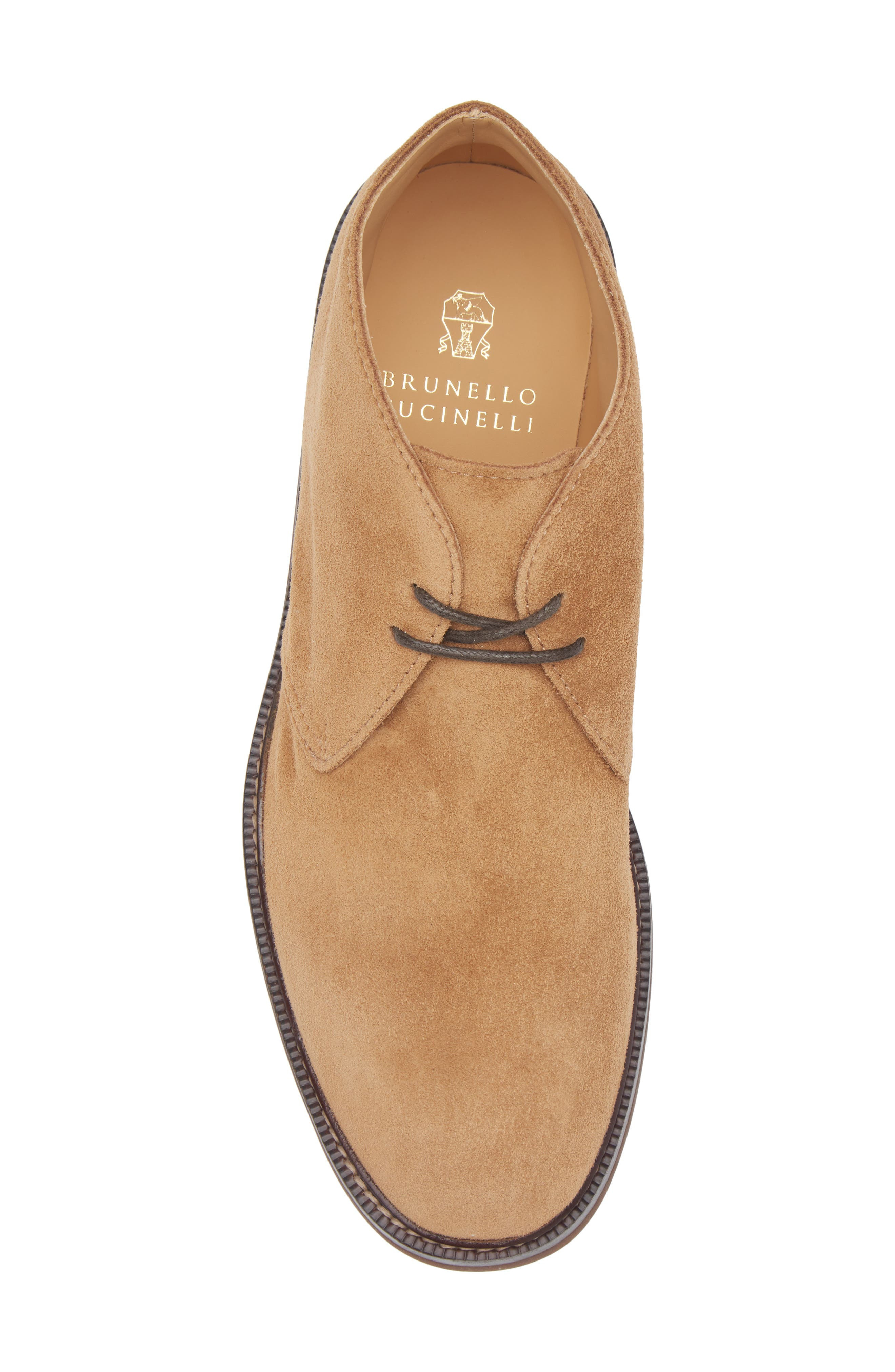 Brunello Cucinelli Chukka Boot in C8050 Light Brown at Nordstrom - 5