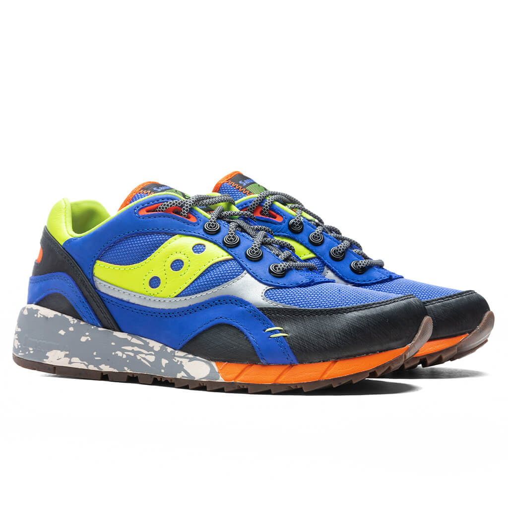 SAUCONY SHADOW 6000 - BLUE/LIME - 2