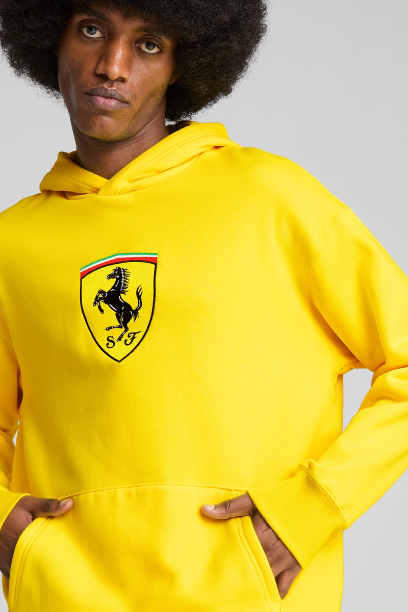 Scuderia Ferrari 인종 큰 방패 남자의 Hoodie 7