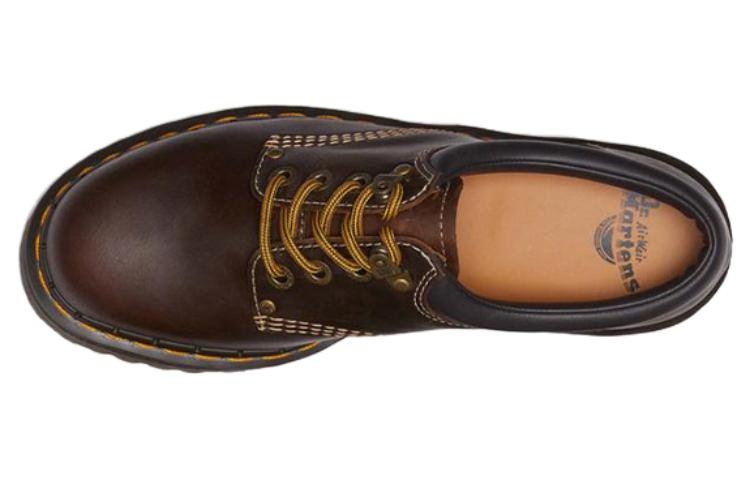 Dr. Martens 8053 Arc Crazy Horse Leather Platform Shoes 'Dark Brown' 31126201 - 3