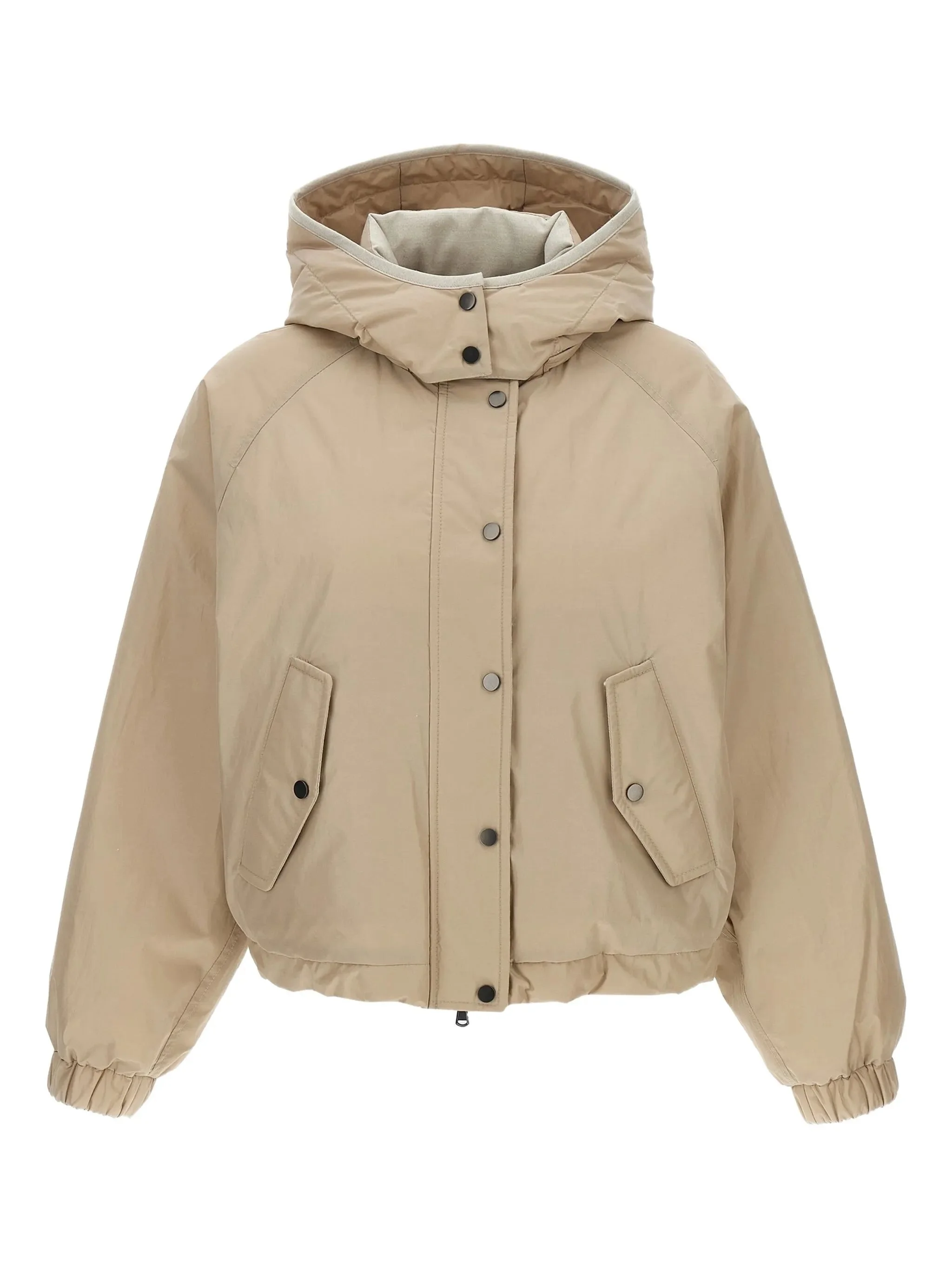 Brunello Cucinelli Zip-up Bomber Jacket - 1