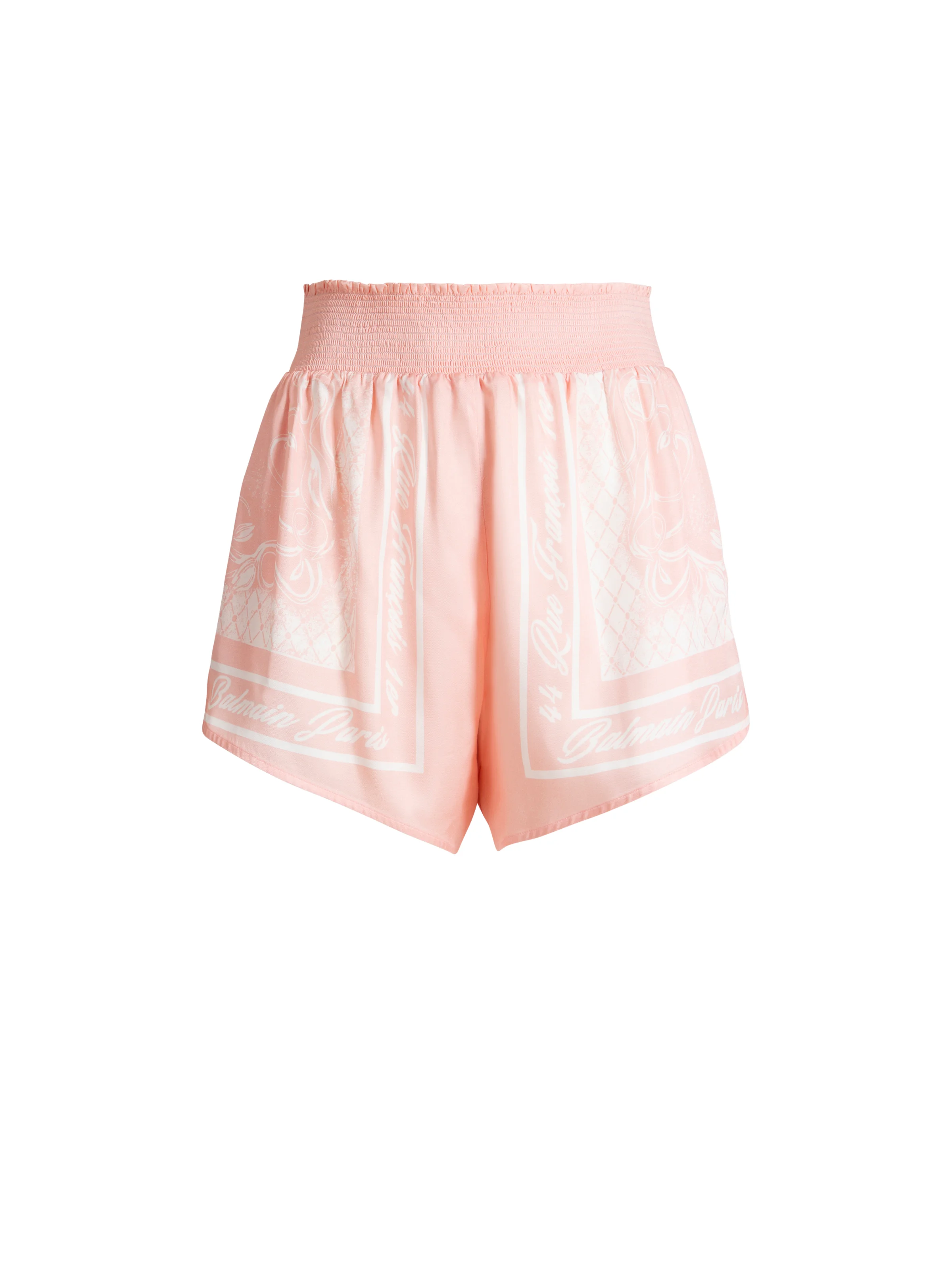 Printed Foulard pyjama shorts - 1