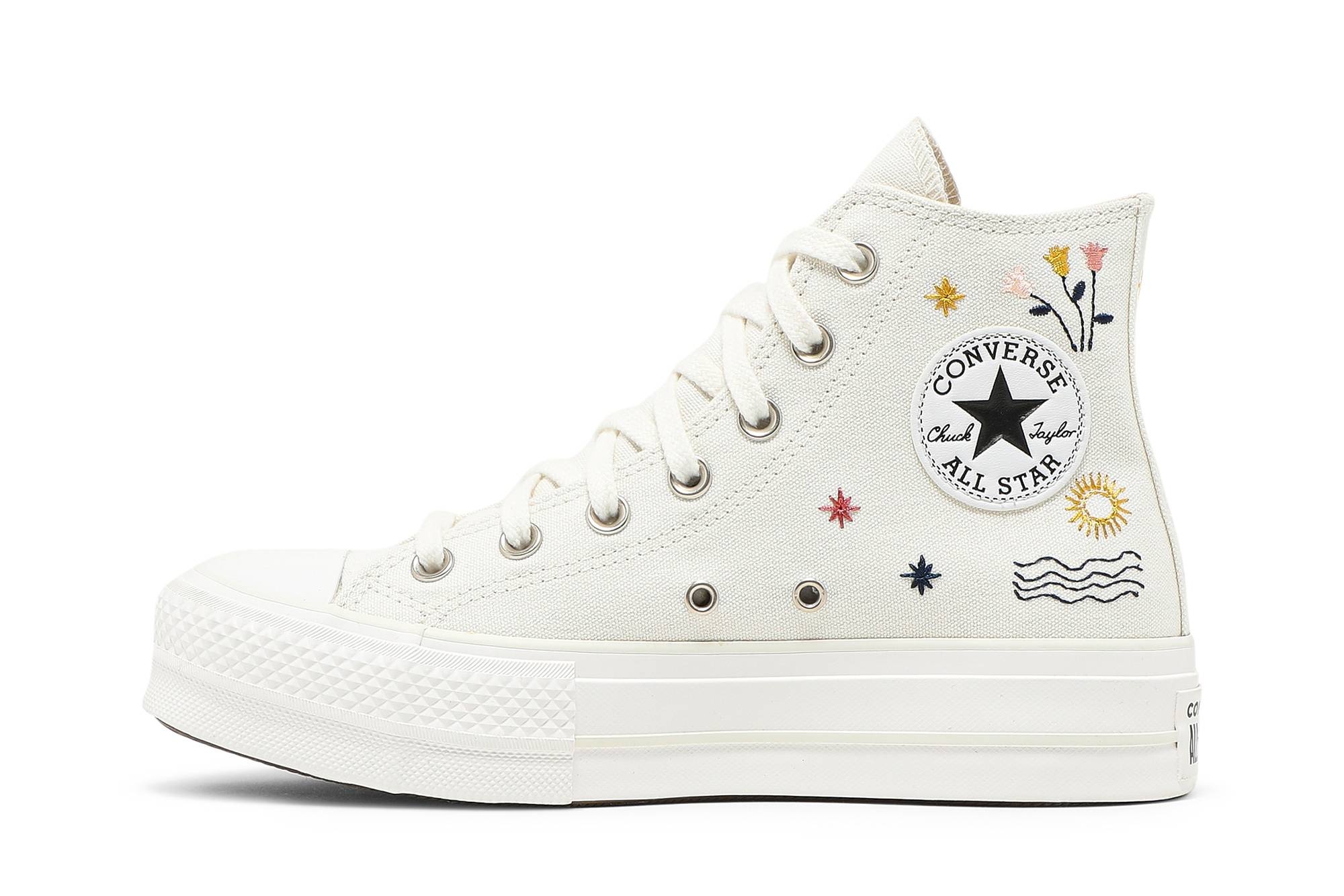 Wmns Chuck Taylor All Star Platform High 'It's Okay To Wander - Egret' - 3