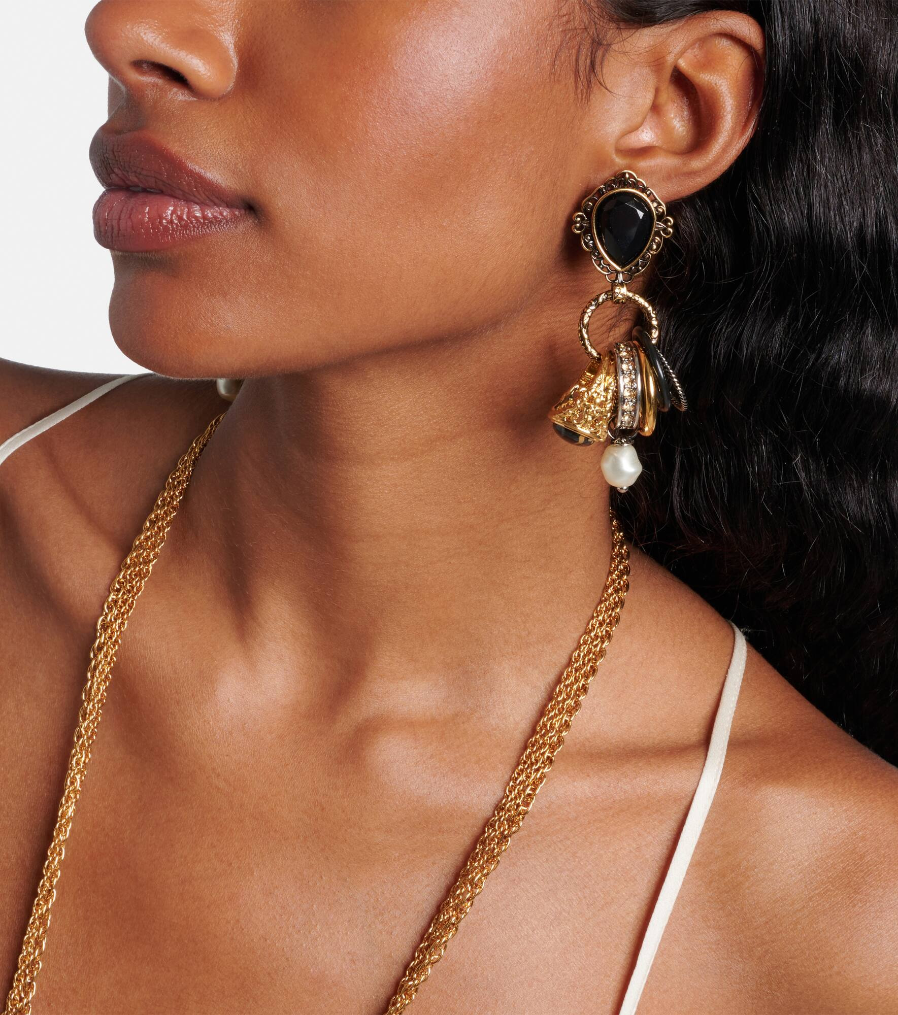 Chloé Antique drop earrings - 3