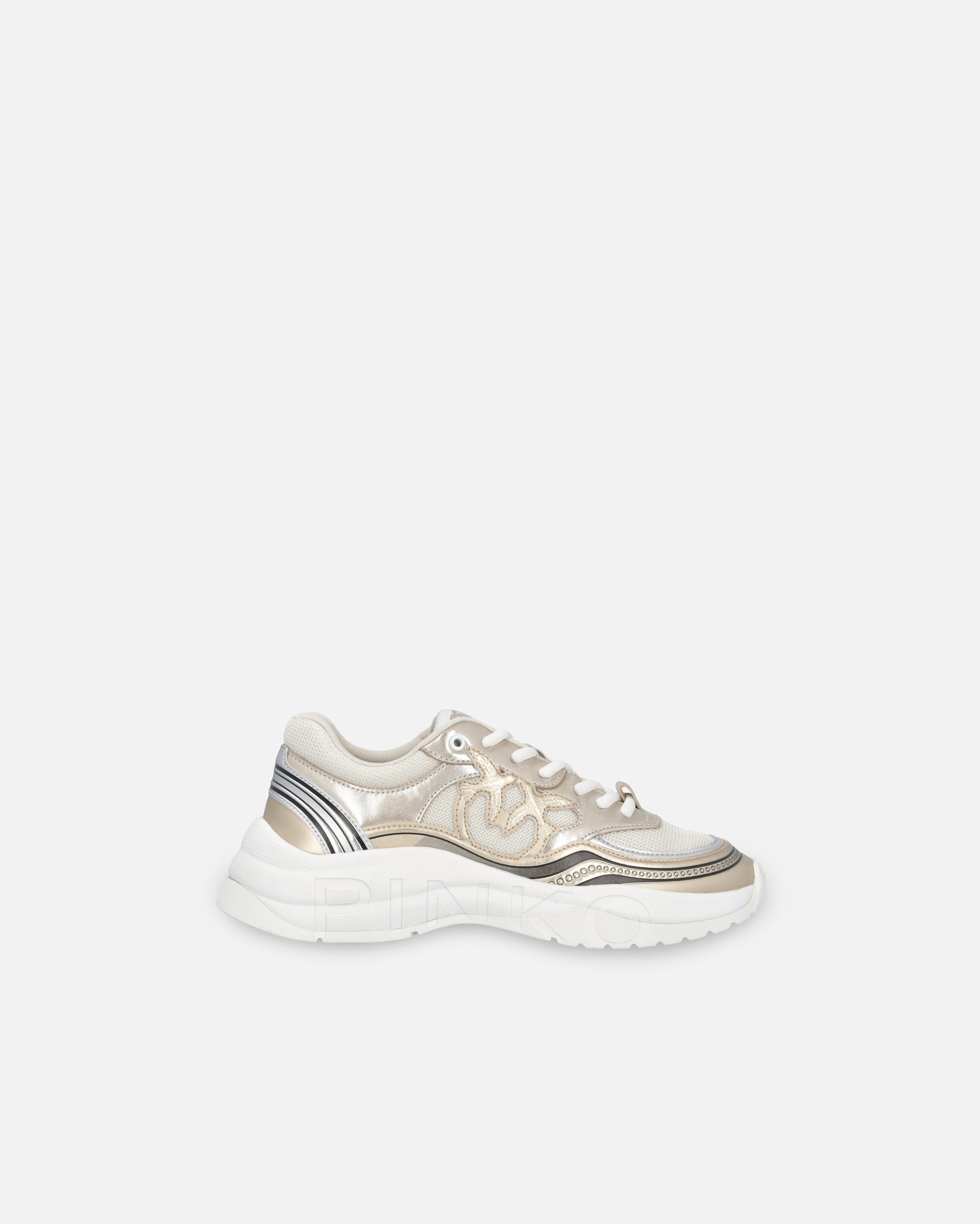 SNEAKERS WITH METALLIC DETAILS - 1