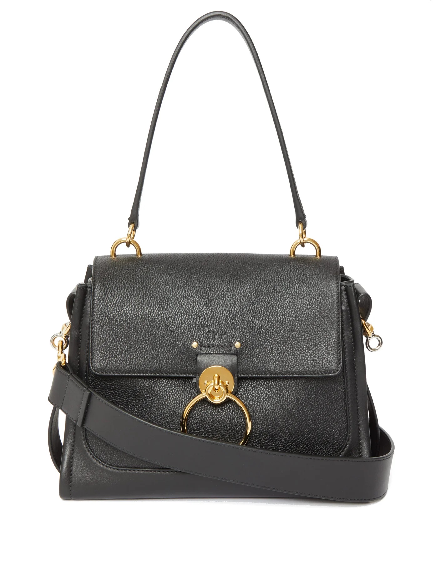 Tess small leather shoulder bag - 1