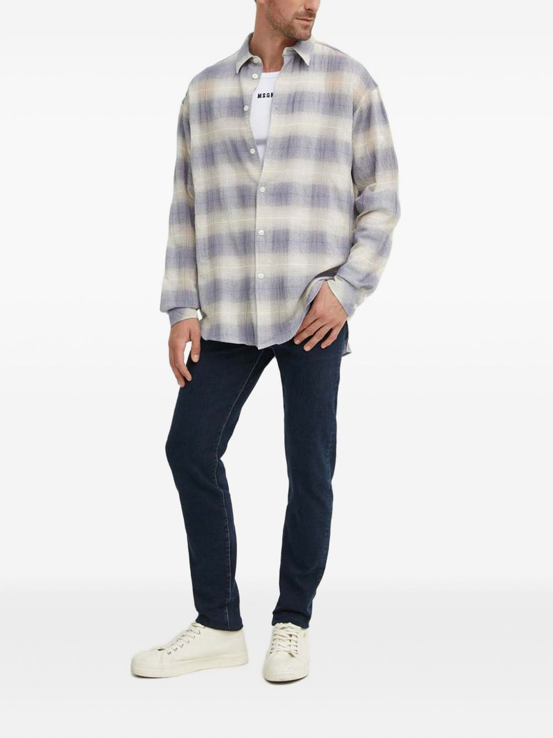 SAMSØE SAMSØE checked-pattern shirt outlook