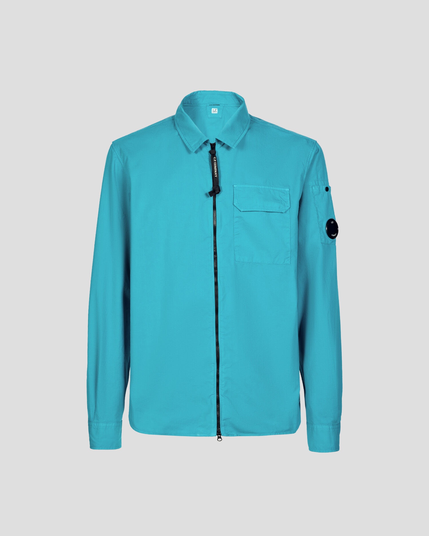 Gabardine Zipped Shirt - 1