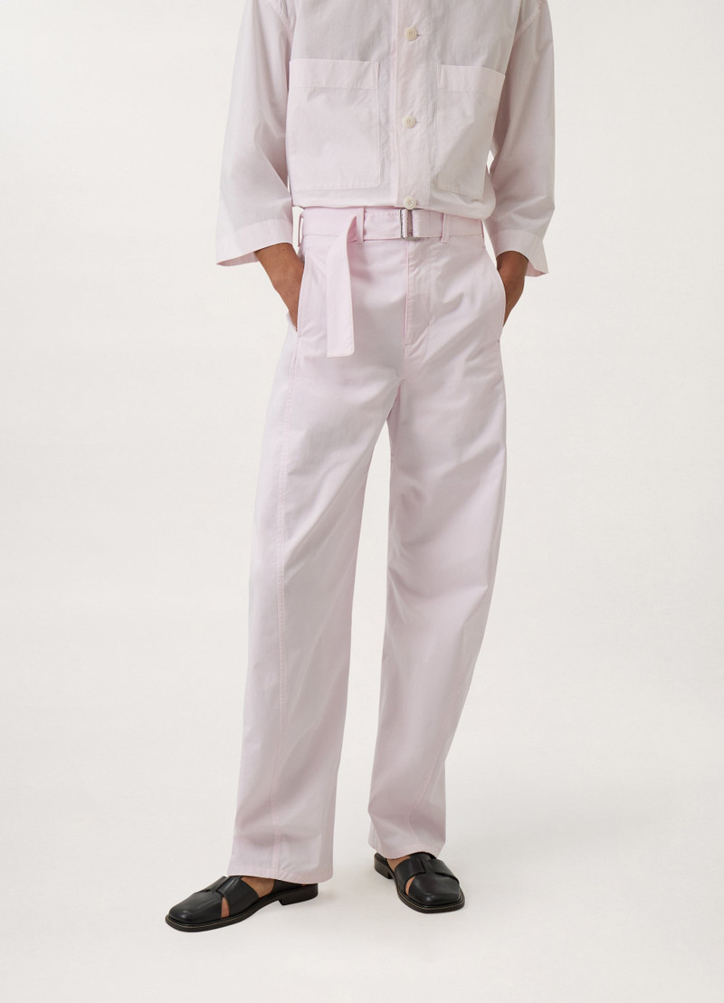LIGHT BELTED TWISTED PANTS
COTTON TWILL 4
