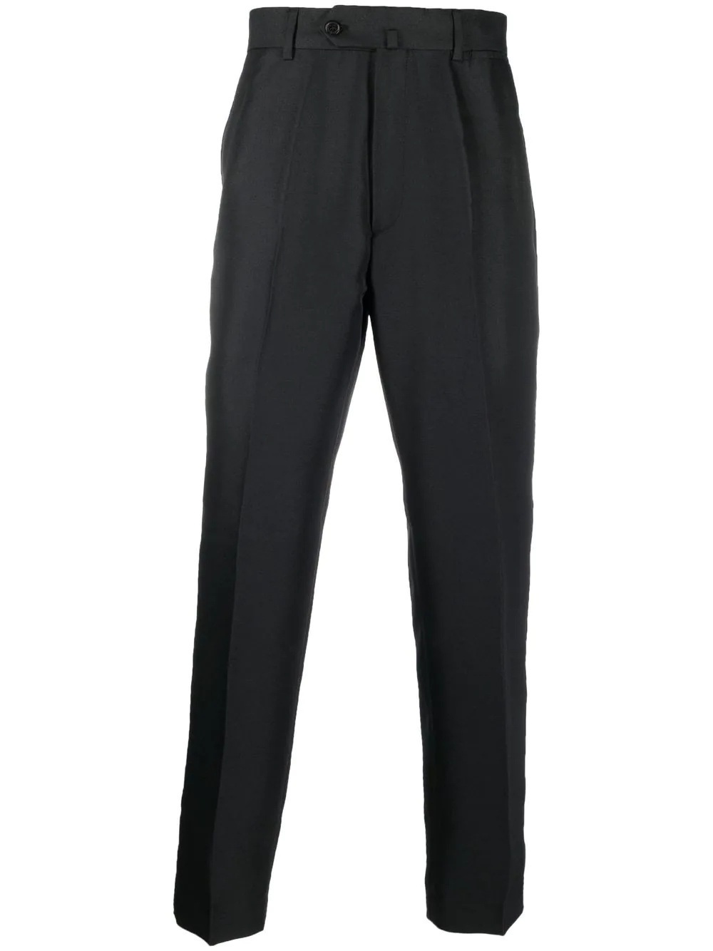 cotton tapered crop trousers - 1