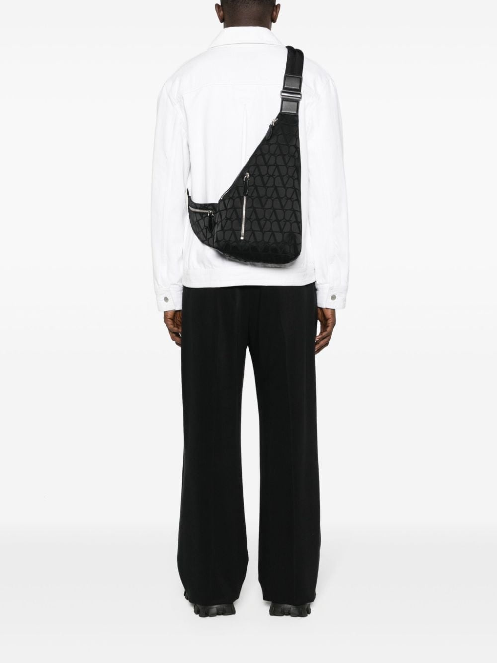 Toile Iconographe-jacquard sling backpack - 2