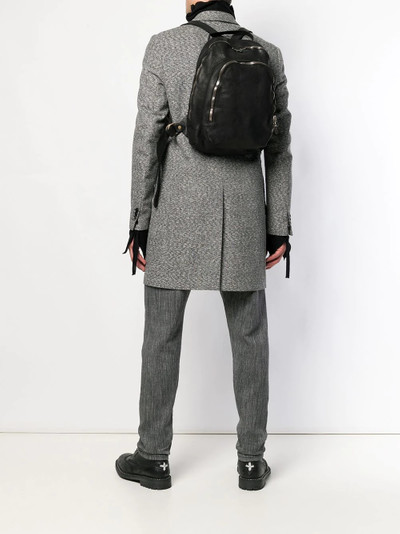 Guidi leather zipped backpacks outlook