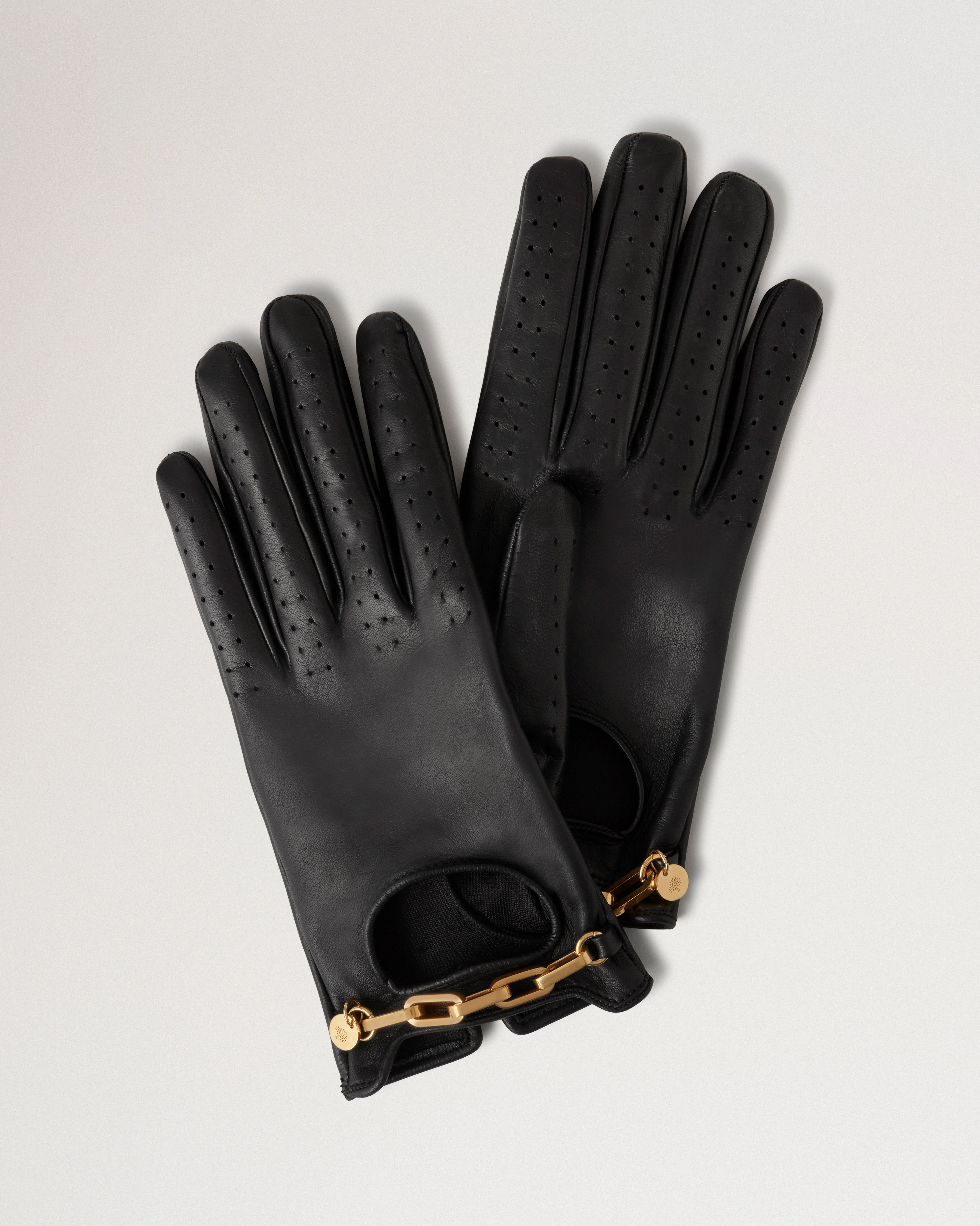 Chain Driving Gloves
Black Nappa - 1