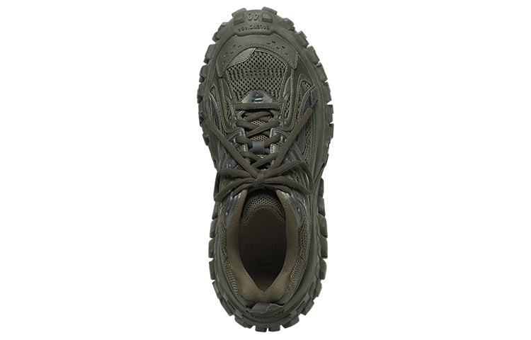 Balenciaga Defender Sneaker 'Dark Green' 685613W2RA63000 - 3