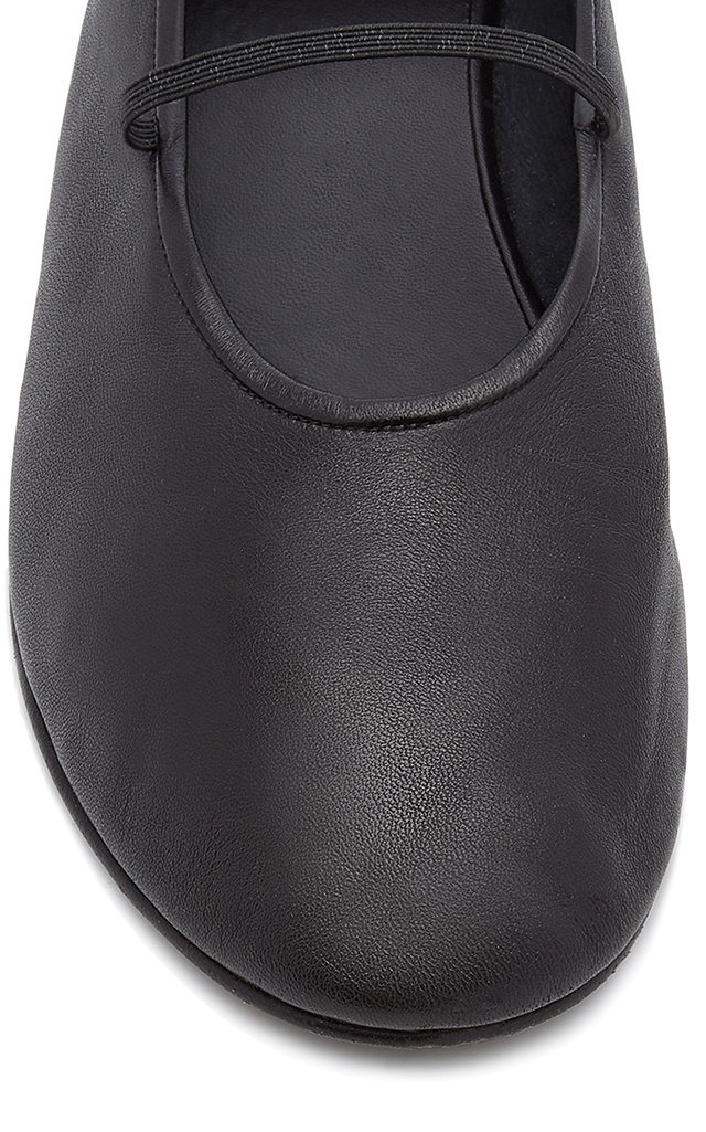 Leather Ballet Flats black - 7