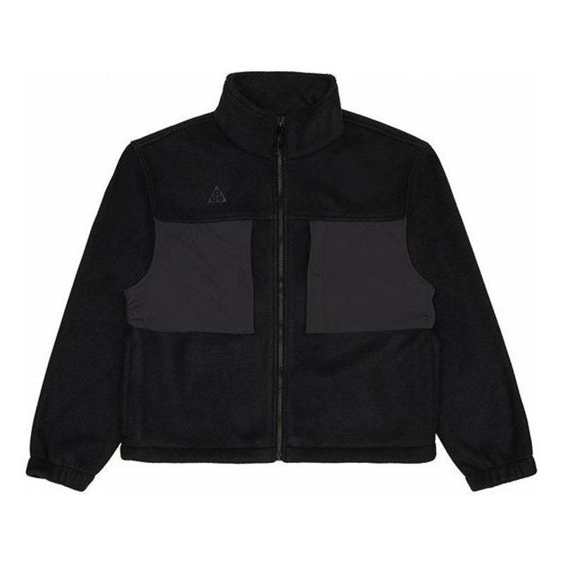 Nike Lab ACG Fleece Jacket 'Black Anthracite' BQ7198-011 - 1