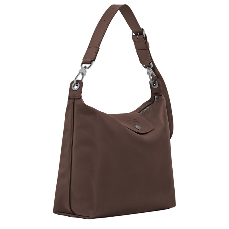 Longchamp Le Pliage Xtra M Hobo bag Mocha - Leather outlook